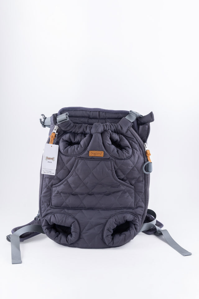 Black pet front carrier