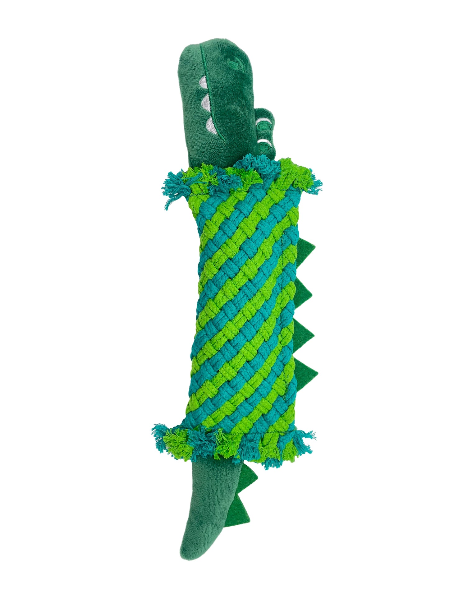 FOFOS Dog Rope Tug Toy Crocodile