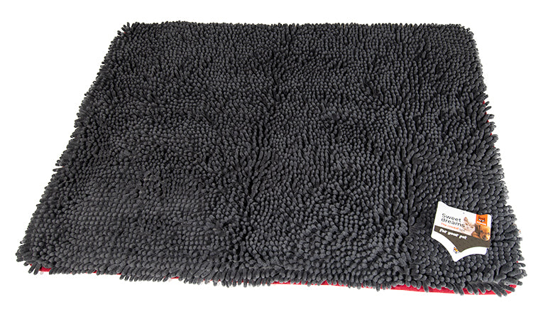 FOFOS Chenille Memory Foam Mat Grey S