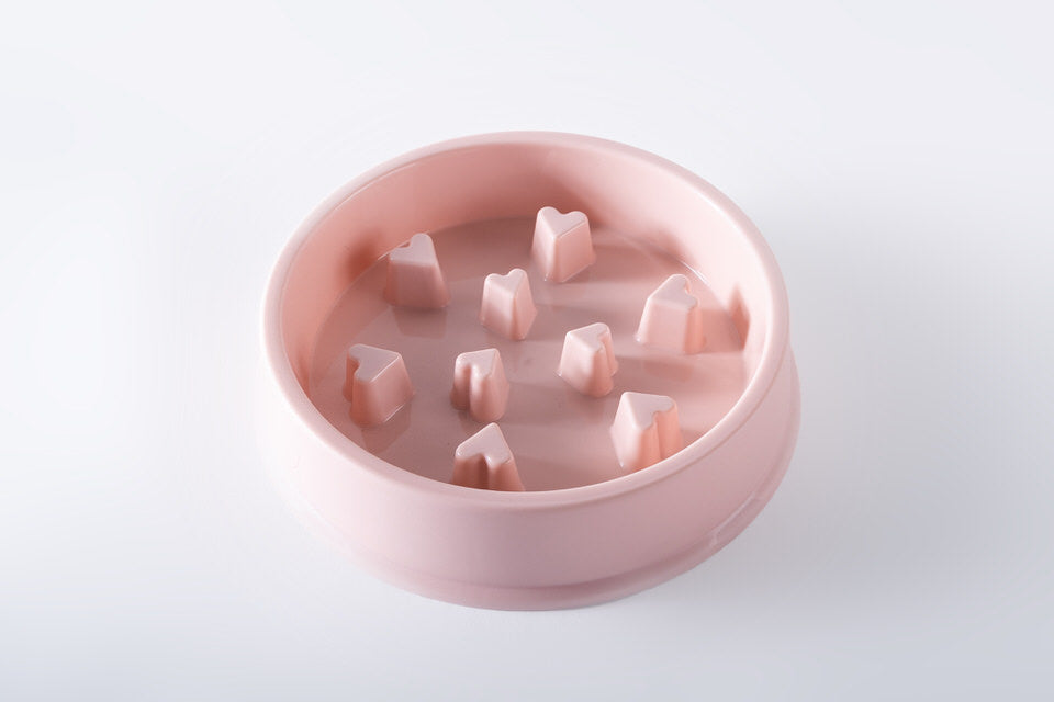 Slow food bowl for Pets