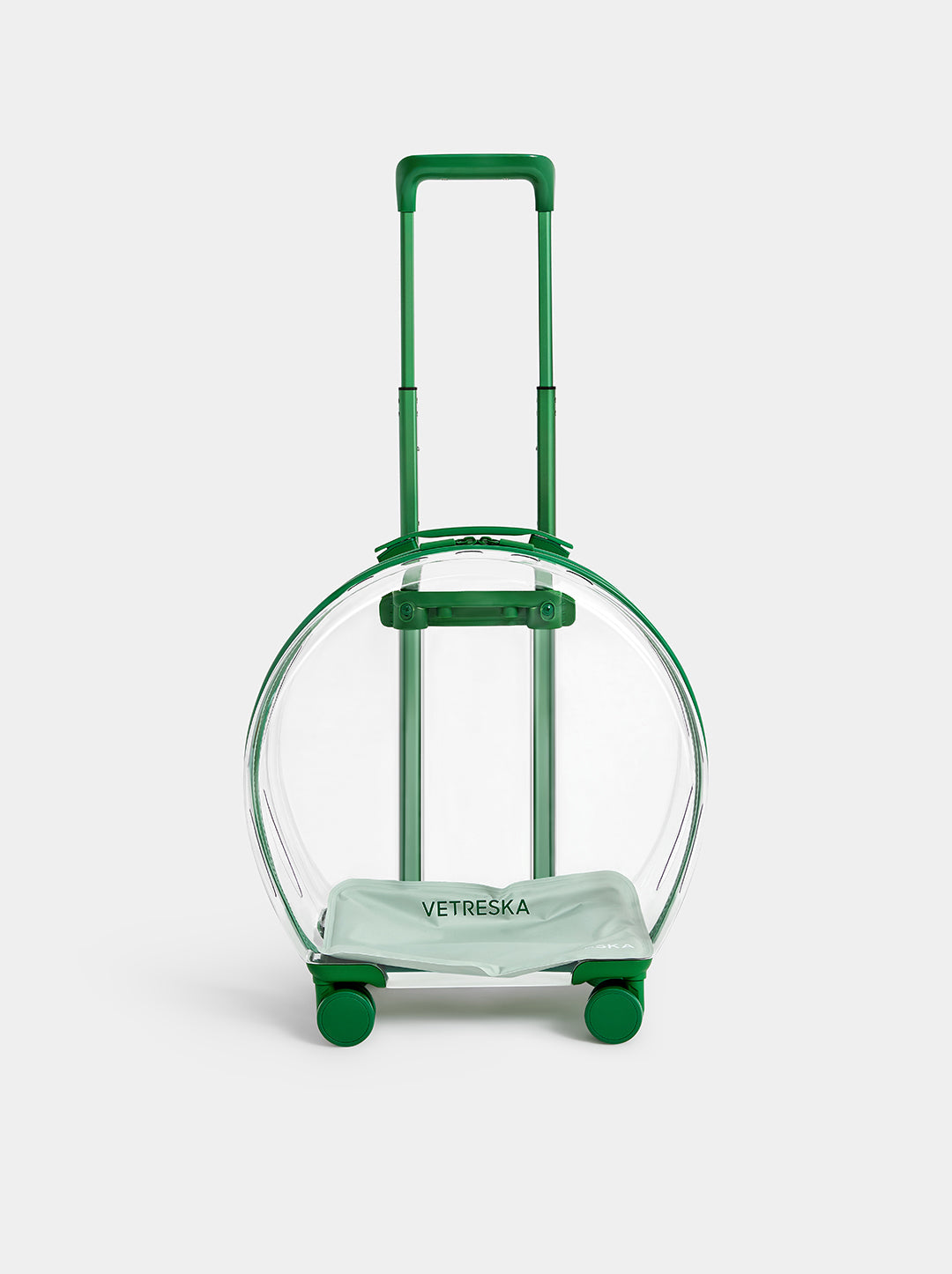 Transportador de Burbuja Transparete con ruedas de Vetreska