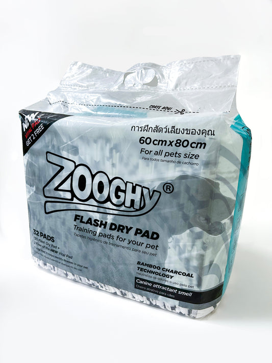 ZOOGHY FASH DRY PAD 30 + 2 VITAL PAD FREE  M x Width: 60 cm
Length: 80 cm