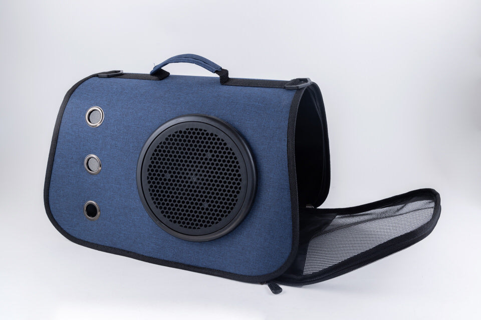 Bolso cargador para gatos con burbuja