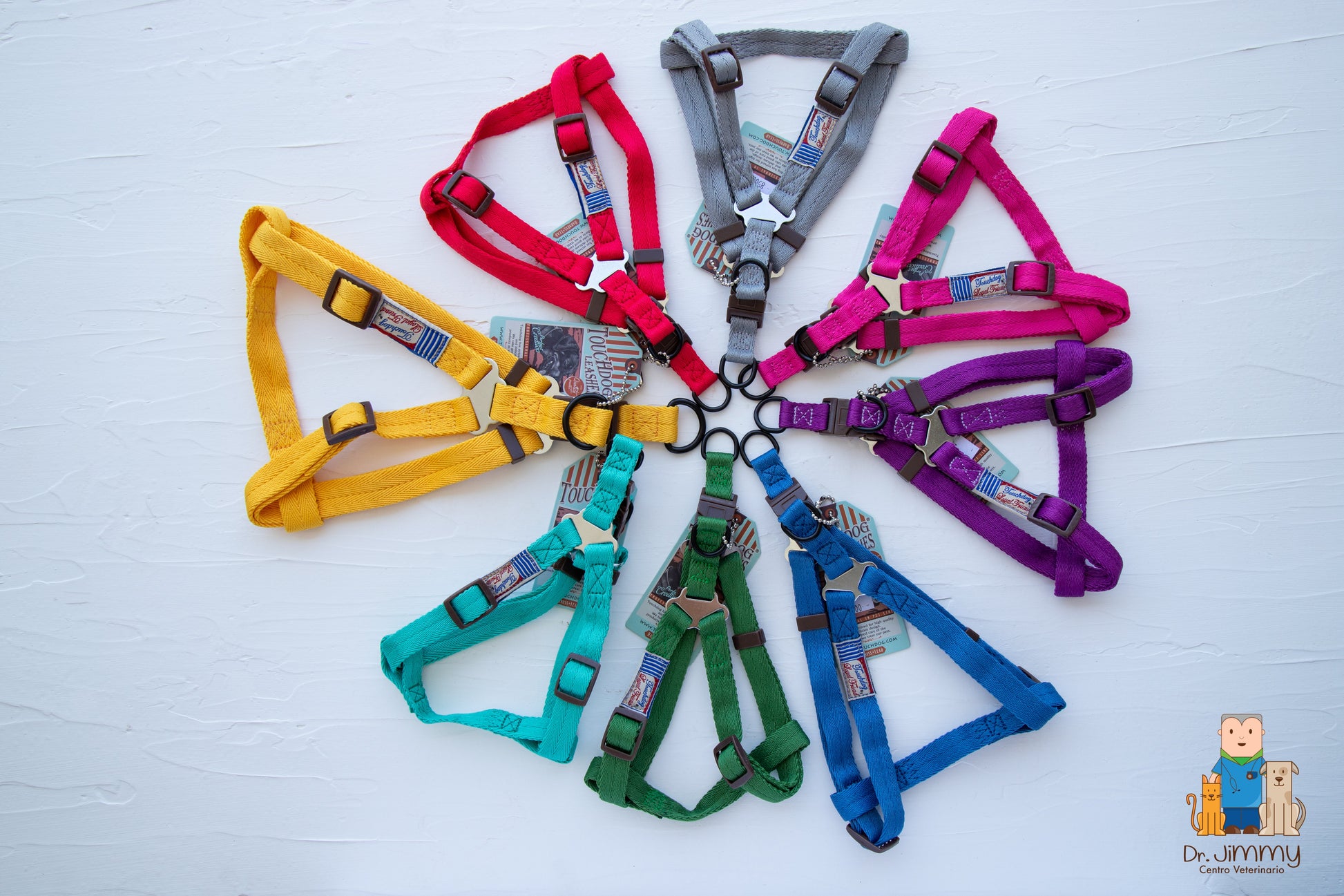 Pechera con correa TouchDog diferentes colores